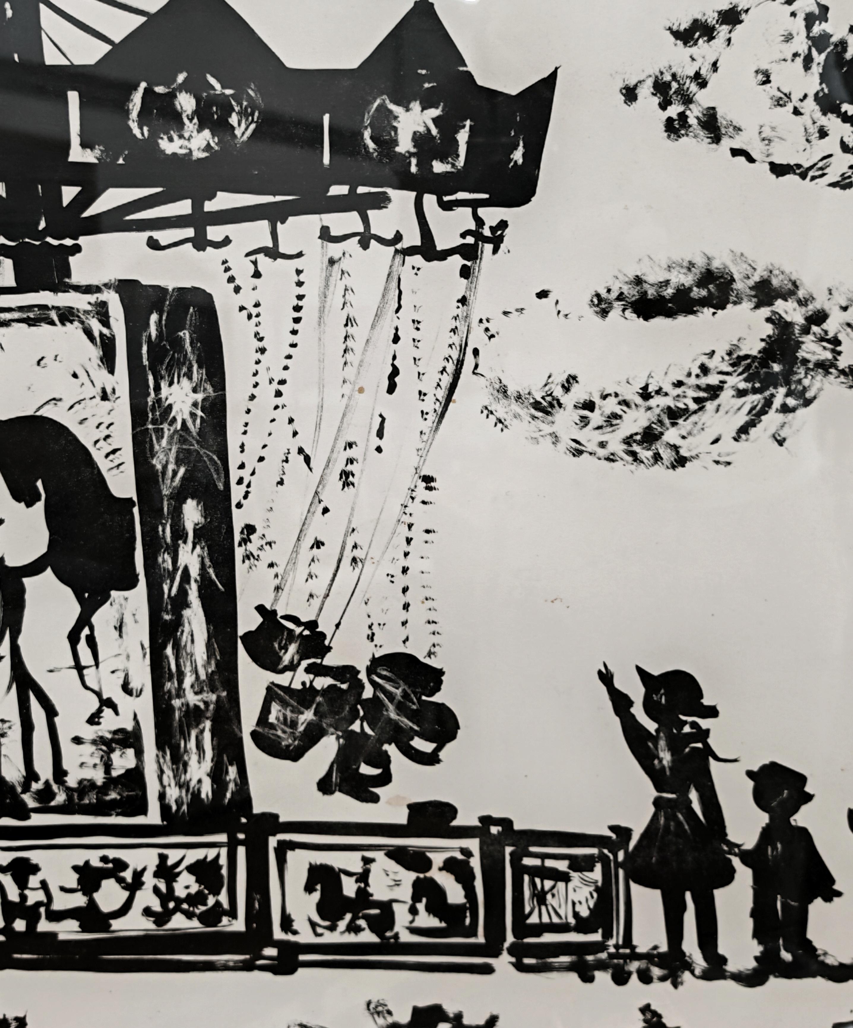 Paper Ink on paper titled 