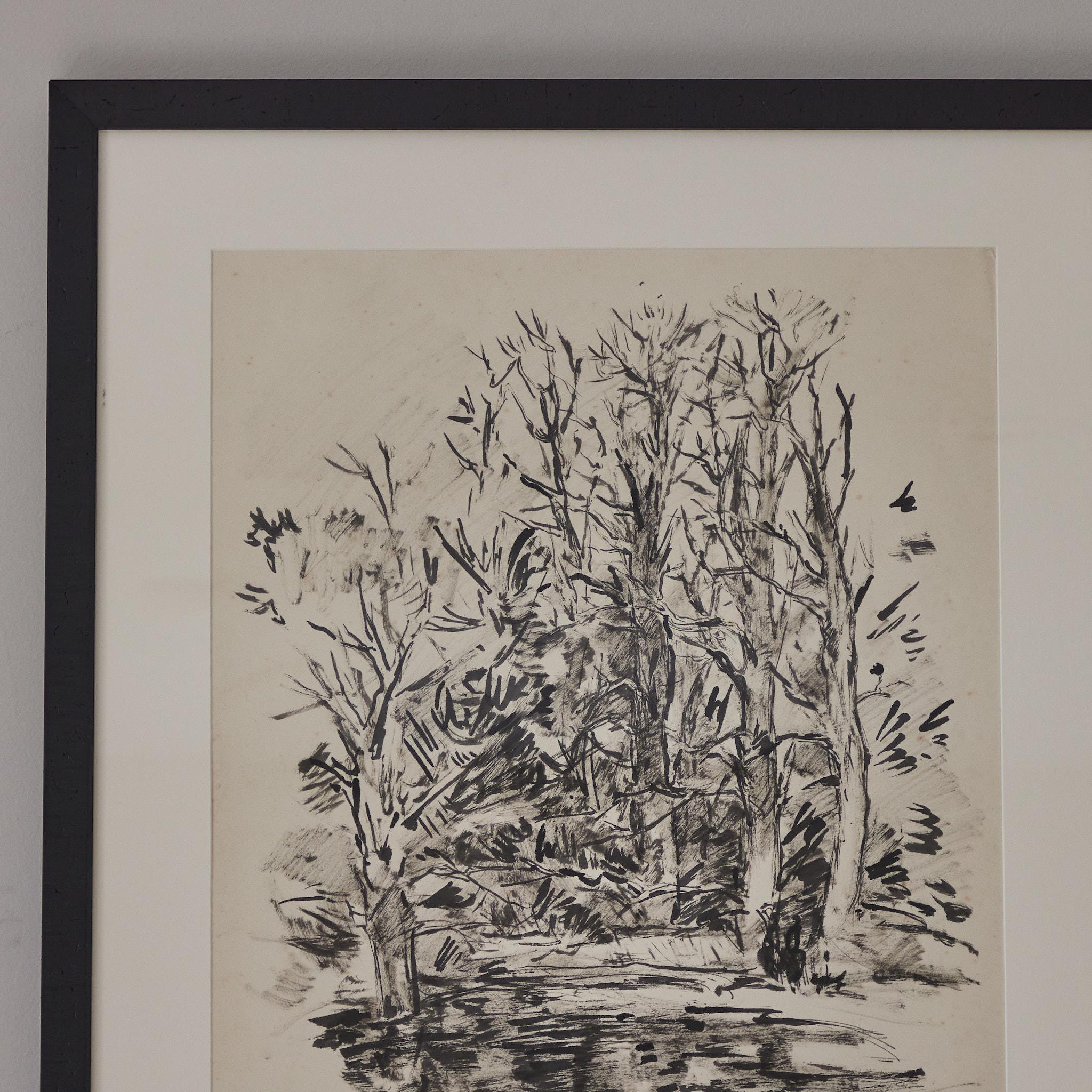 Early 20th Century Ink Painting