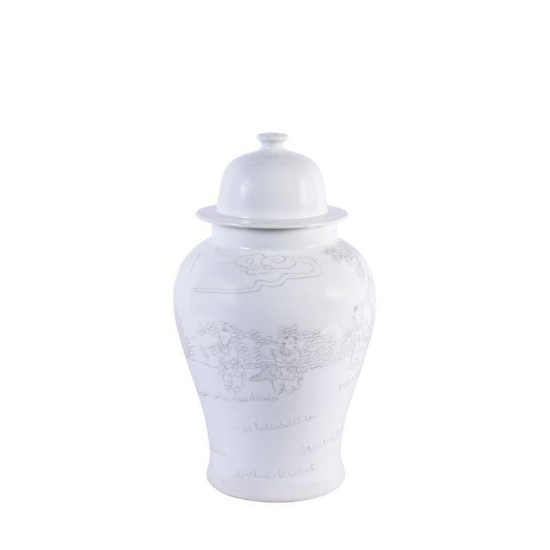 Vaso da tempio in porcellana con pittura a inchiostro e giochi per bambini

Forma: Vaso a tempio
Colore: bianco
Dimensioni (pollici): 11W x 11D x 18H

Informazioni sulla garanzia: Ogni pezzo è stato realizzato a mano con abilità e gioia.