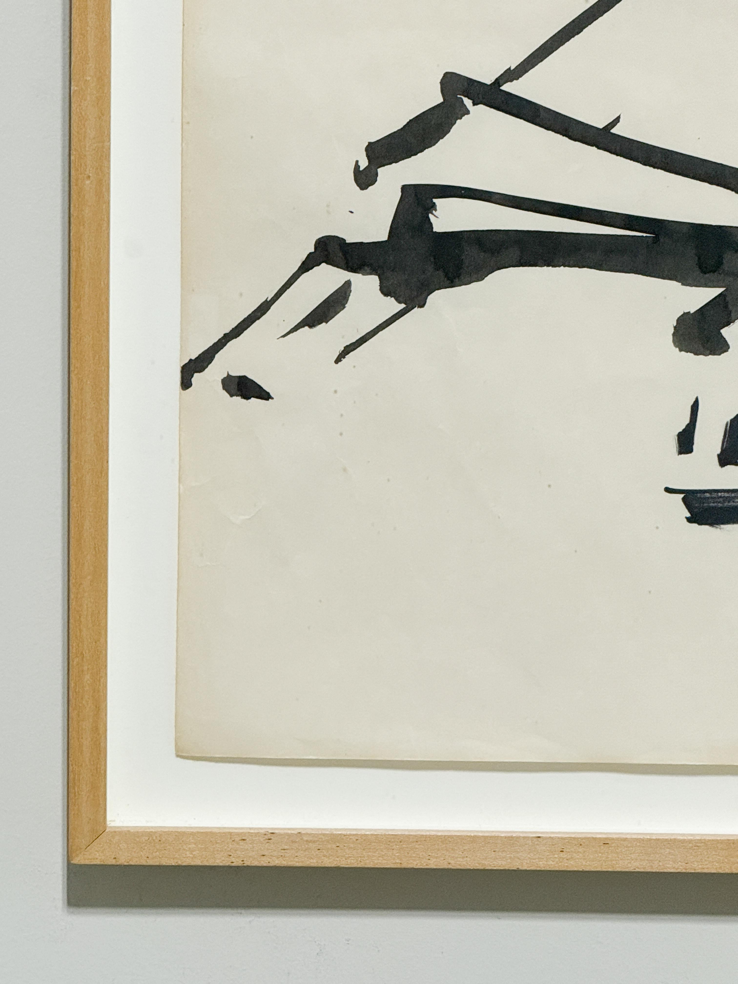 Tuscheskizze von Mark di Suvero im Angebot 4