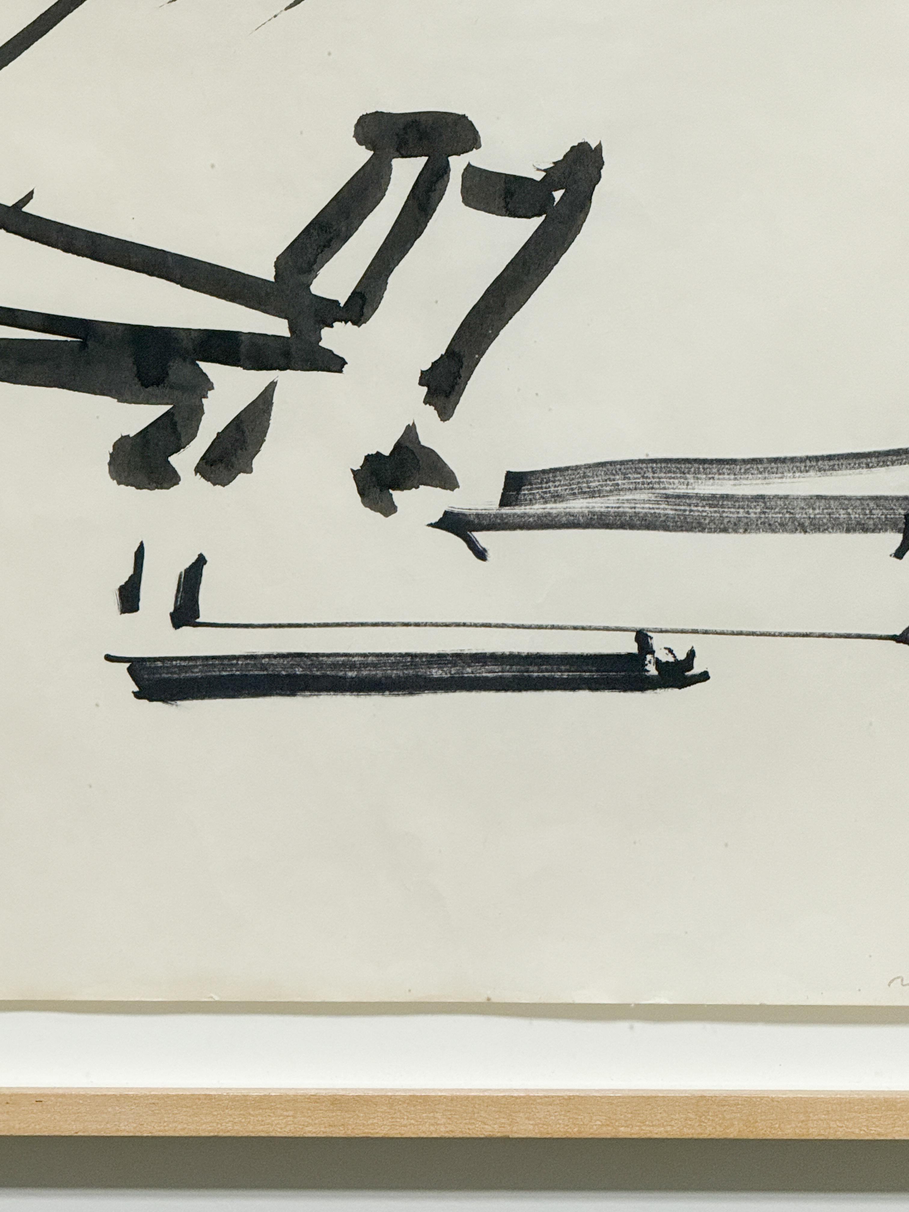 Tuscheskizze von Mark di Suvero im Angebot 5