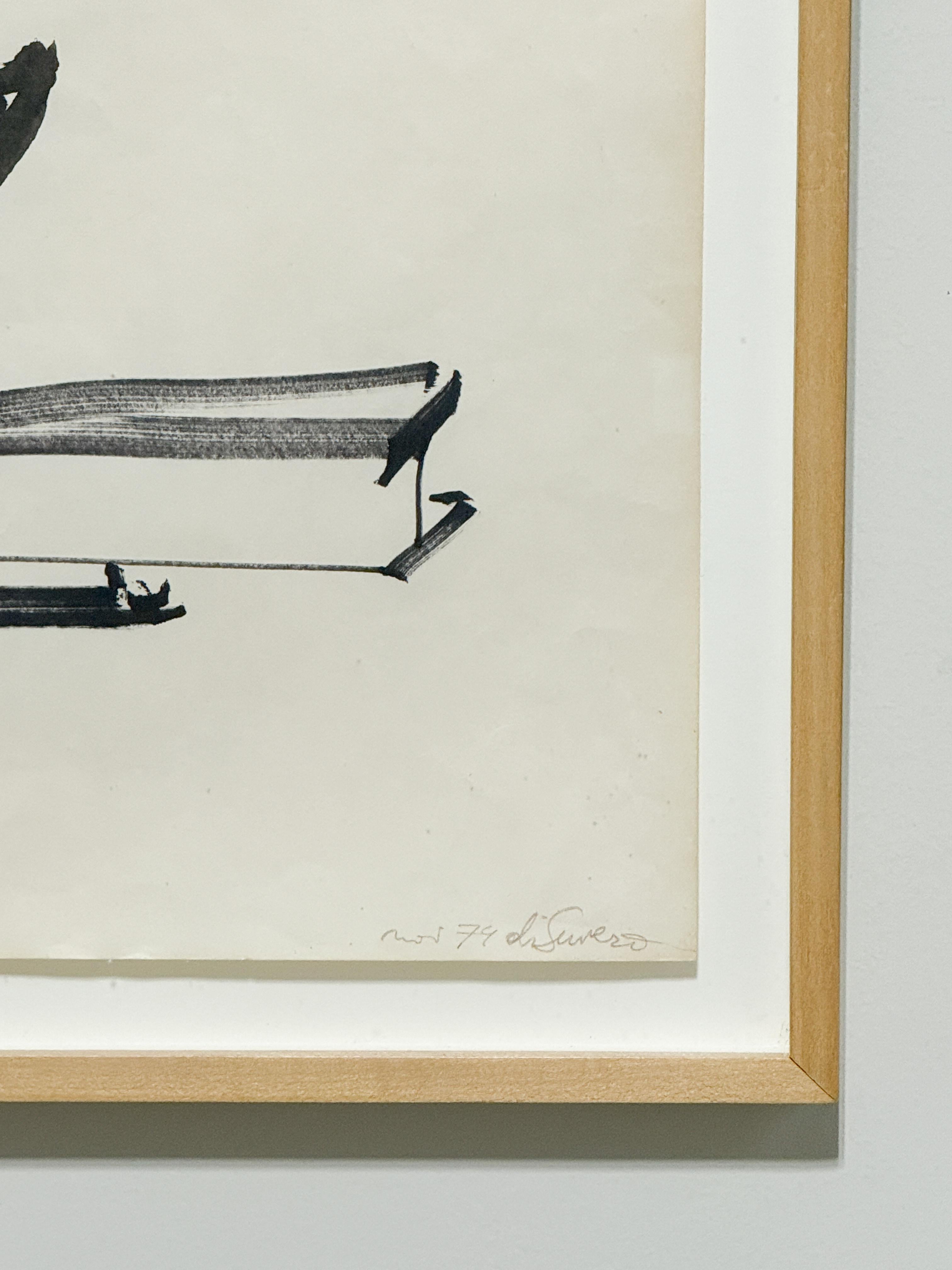 Tuscheskizze von Mark di Suvero im Angebot 6