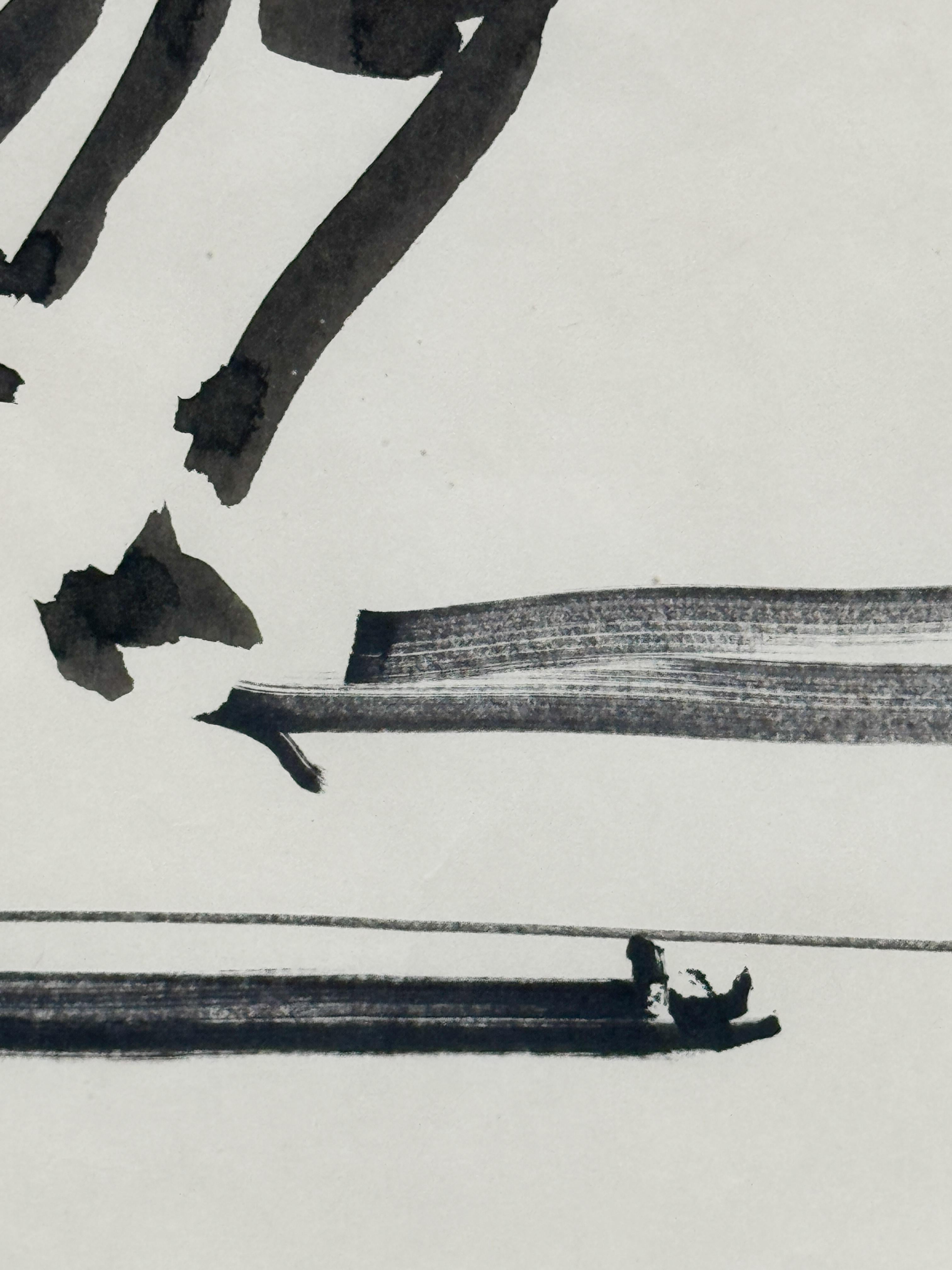 Tuscheskizze von Mark di Suvero im Angebot 10