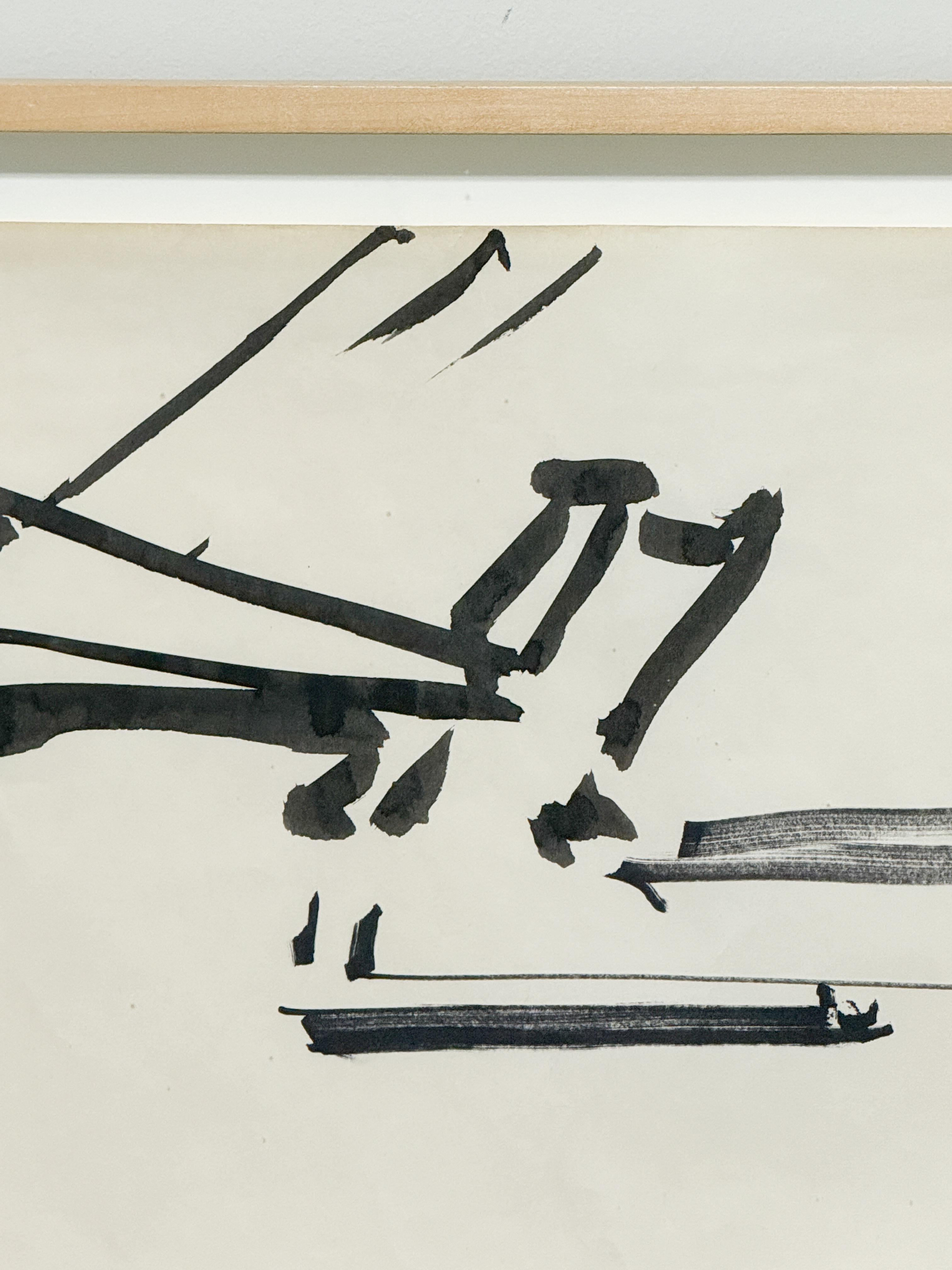 Tuscheskizze von Mark di Suvero im Angebot 2