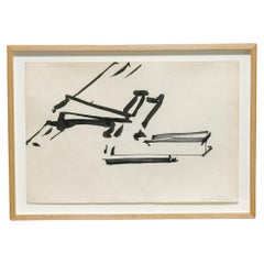 Ink Sketch by Mark di Suvero