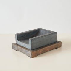 Ink Stone With Wooden Base