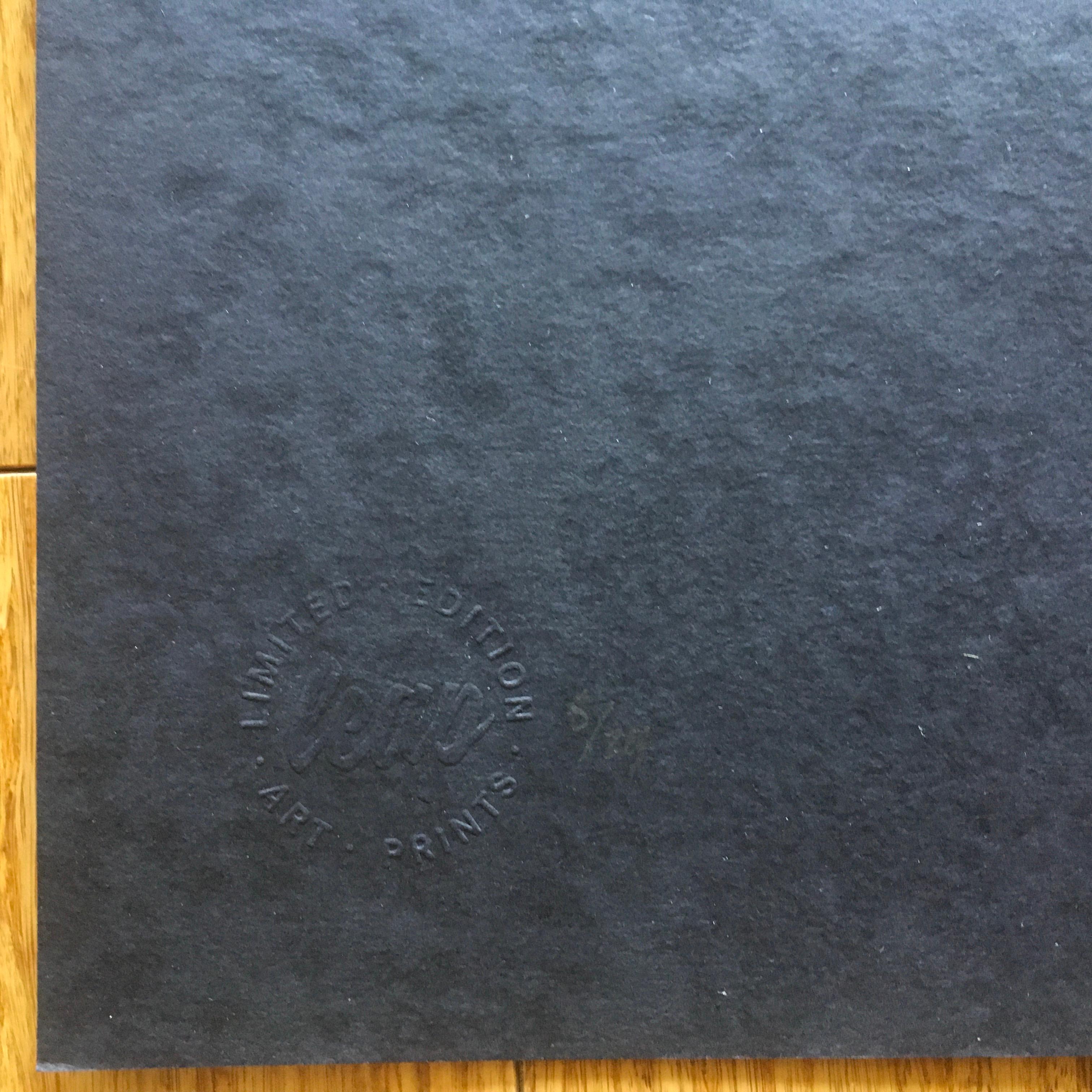Royal Confession II, Screen Print on Stone Carbon by Gmund, Limited Edition For Sale 6