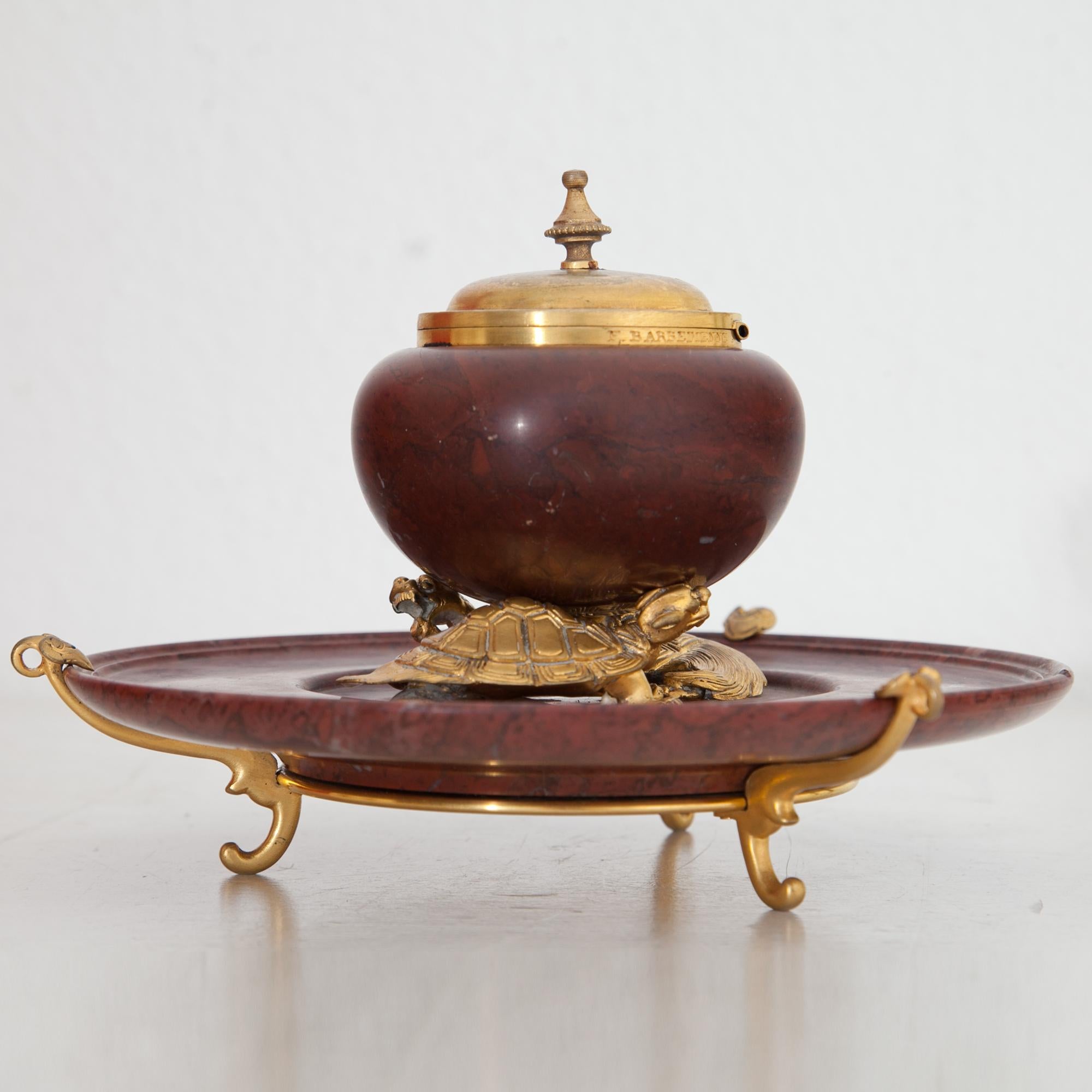 Inkwell by F. Barbedienne, France, circa 1900 5