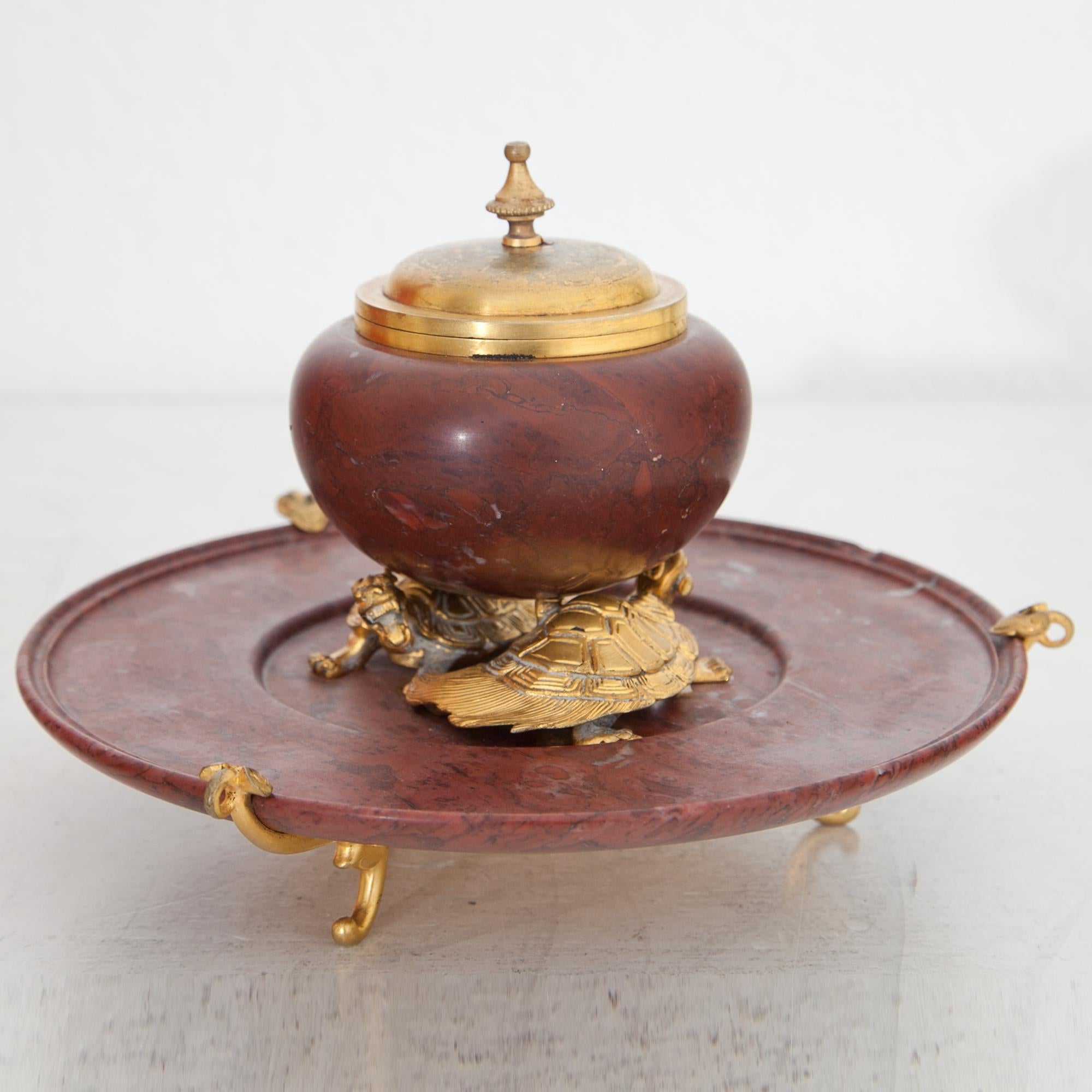 Inkwell by F. Barbedienne, France, circa 1900 In Good Condition In Greding, DE