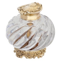 Inkwell by Odiot À Paris, France Probably End of 19th Century