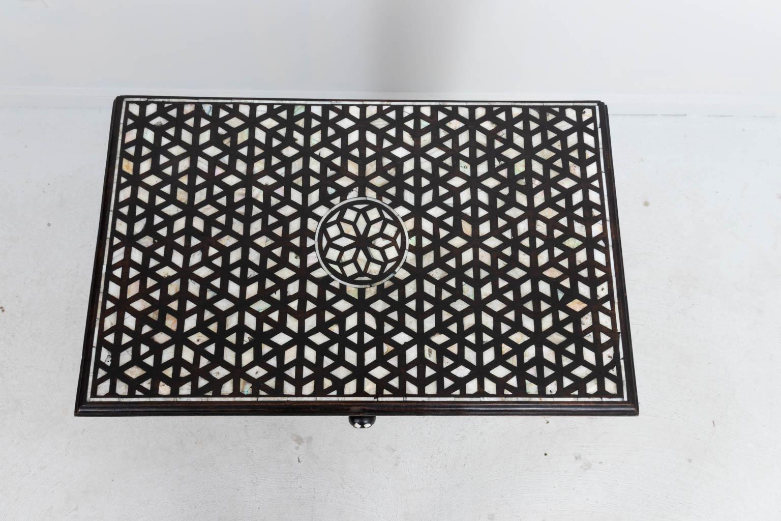 Inlaid Bedside Tables For Sale 3