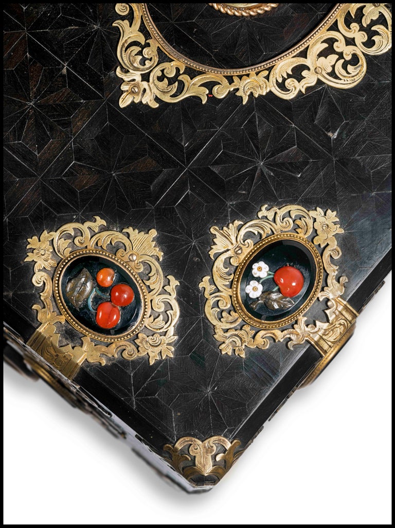 Inlaid Box by Alphonse Giroux and Cie For Sale at 1stDibs