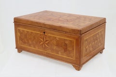 Inlaid box made in Harderwijk internment camp during WW1