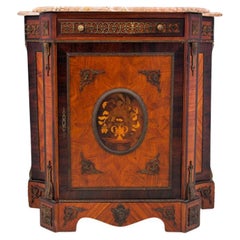Inlaid chest of drawers, Italy, mid-19th century.