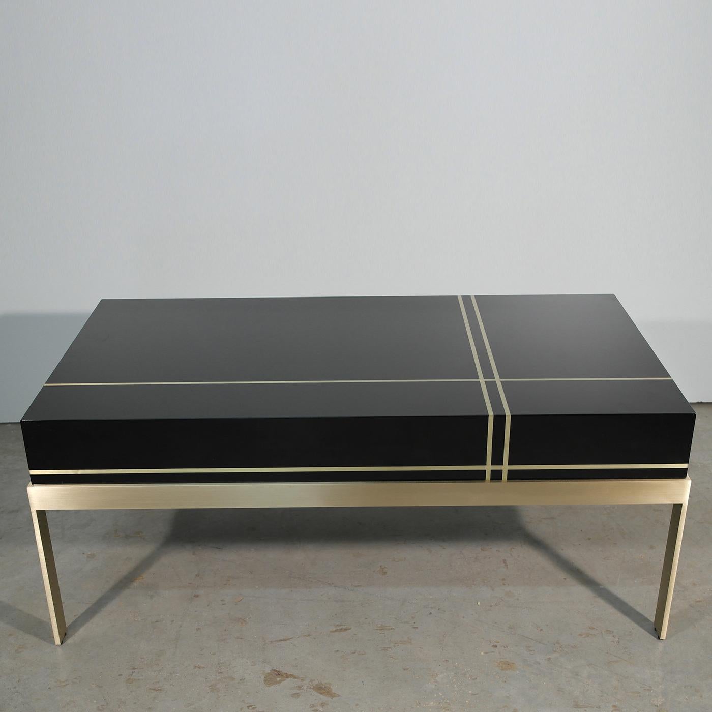 Modern Inlaid Coffee Table For Sale