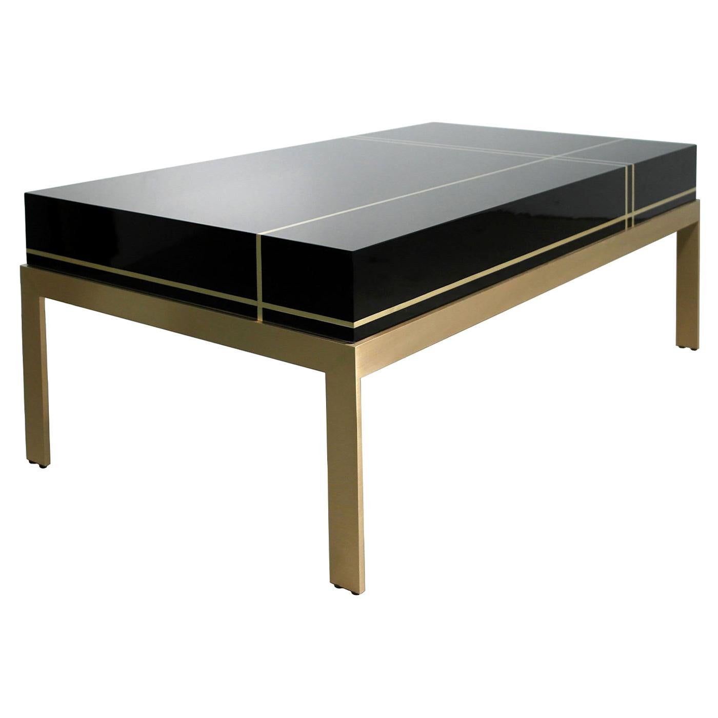 Inlaid Coffee Table For Sale
