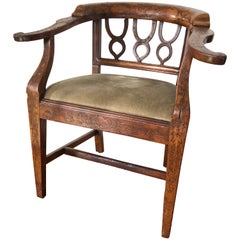 Inlaid Desk Chair, French, 19th Century