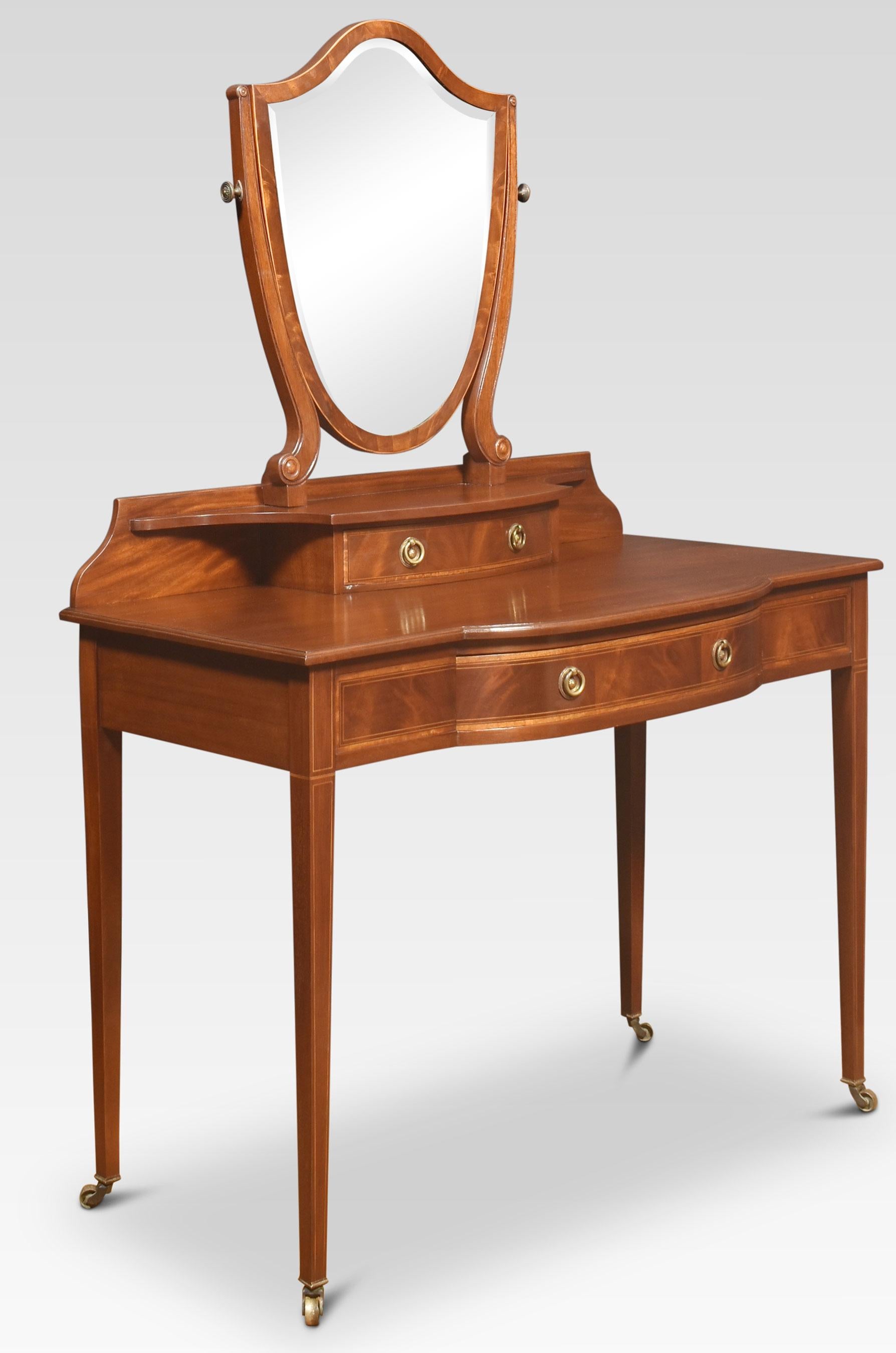 inlaid dressing table For Sale 1