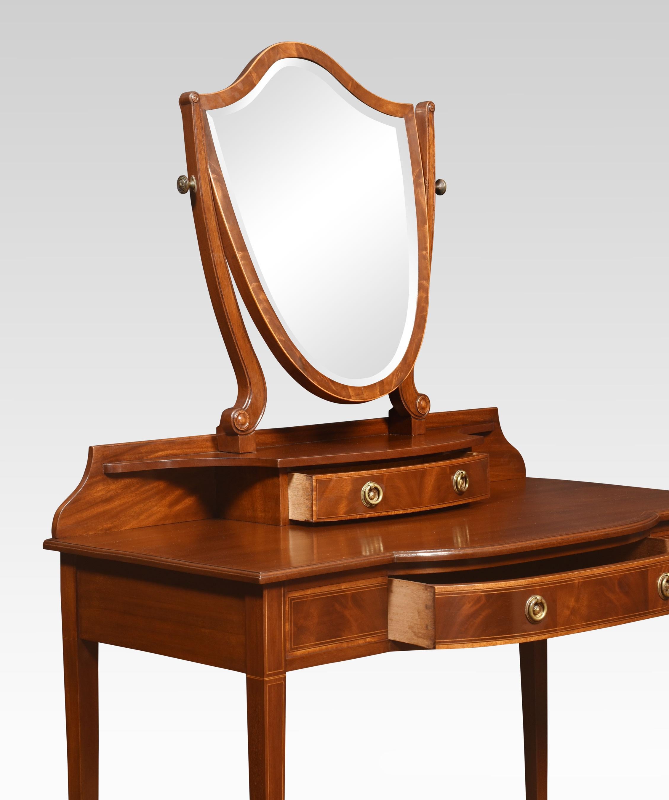 inlaid dressing table For Sale 2