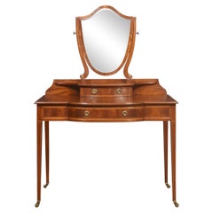 inlaid dressing table