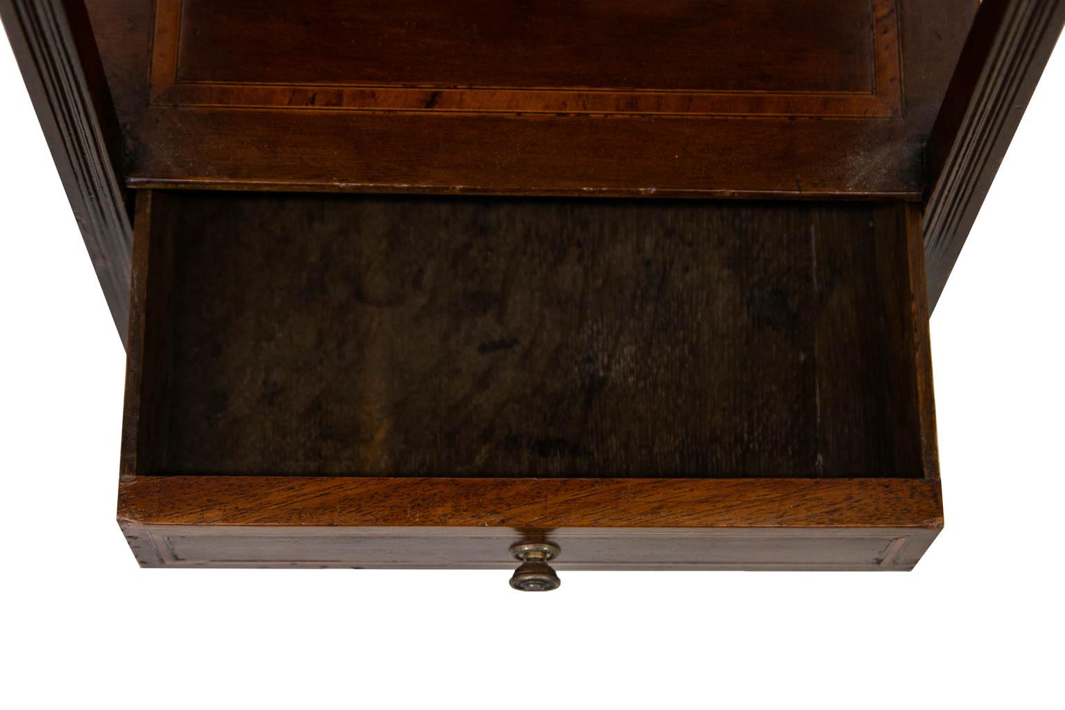 Inlaid George III One Drawer Table In Good Condition For Sale In Wilson, NC