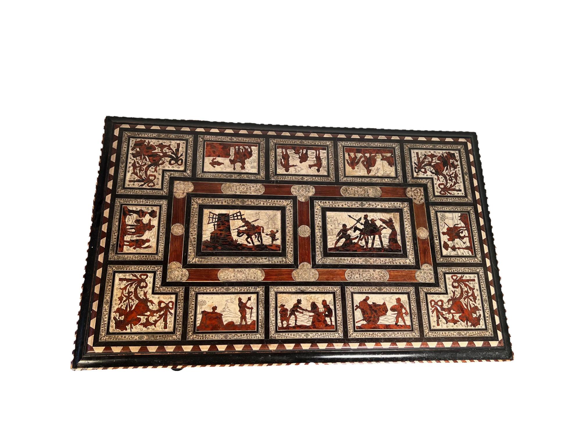 Table italienne marquetée en vente 4