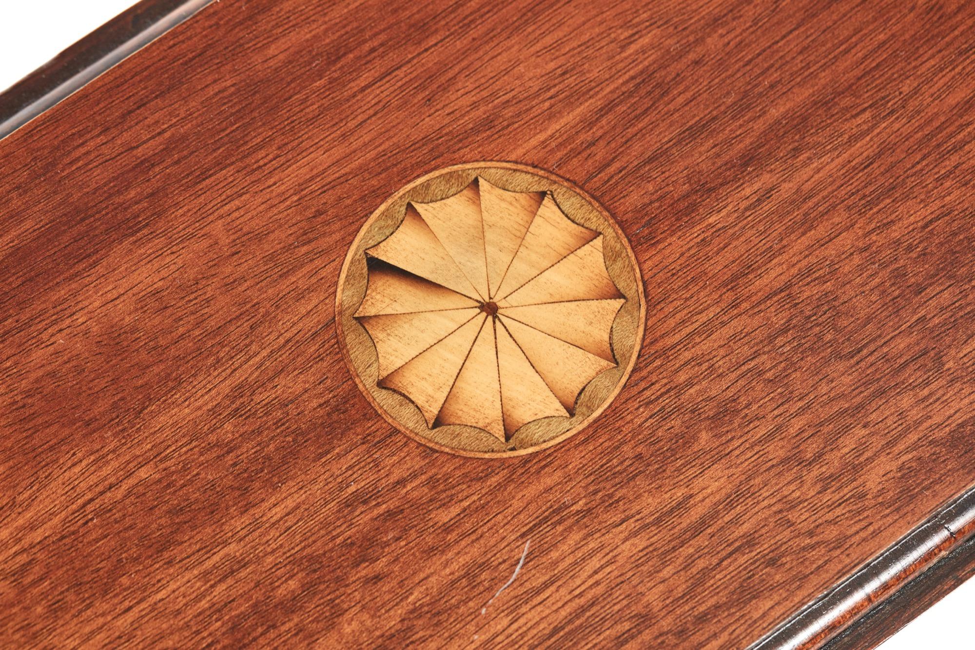 Edwardian Inlaid Mahogany Baby Sutherland Table, circa 1900