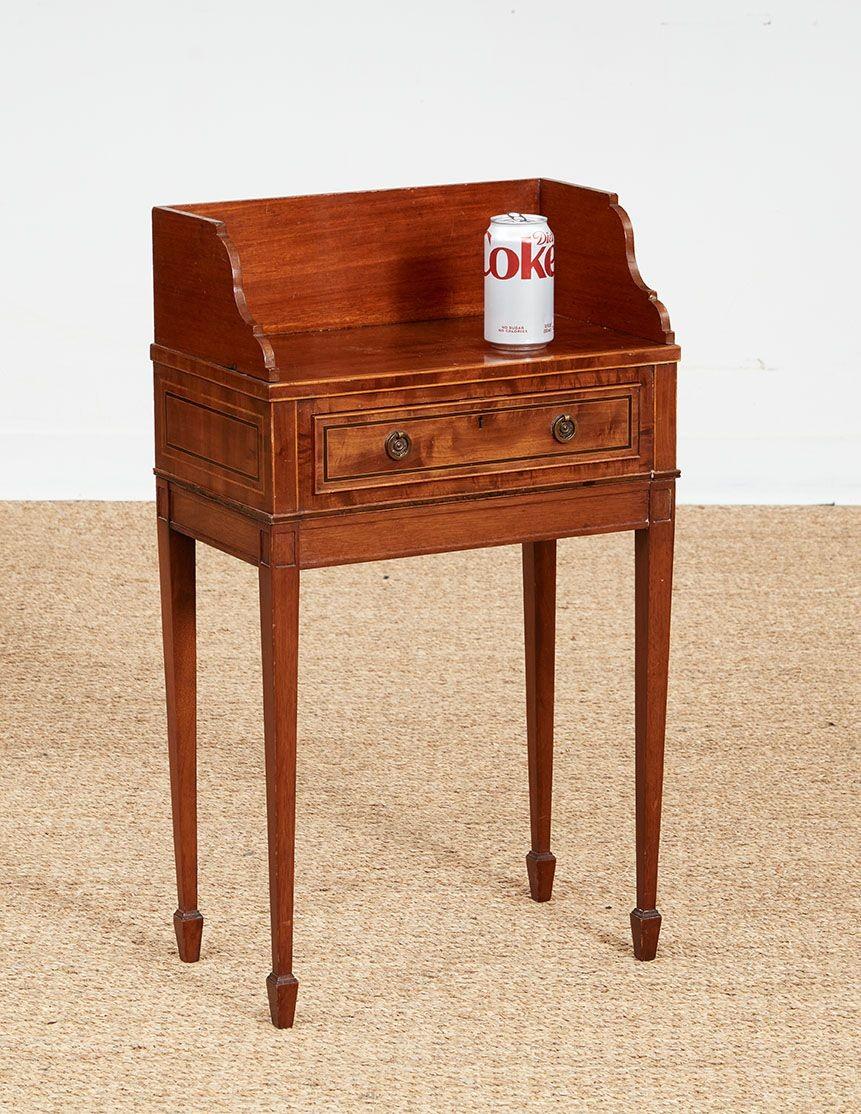 Inlaid Mahogany Hall Table For Sale 5