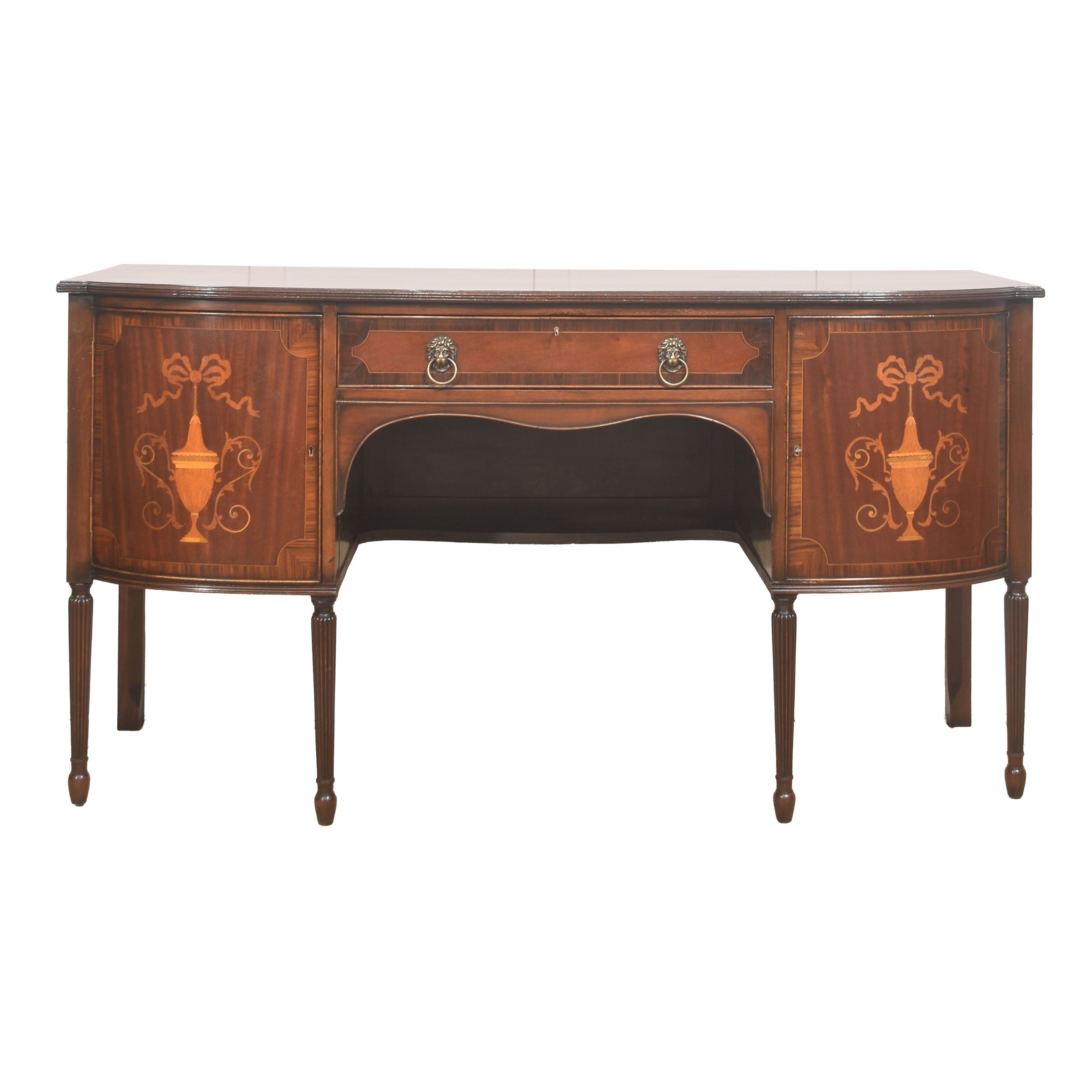 Inlaid Mahogany Sideboard For Sale