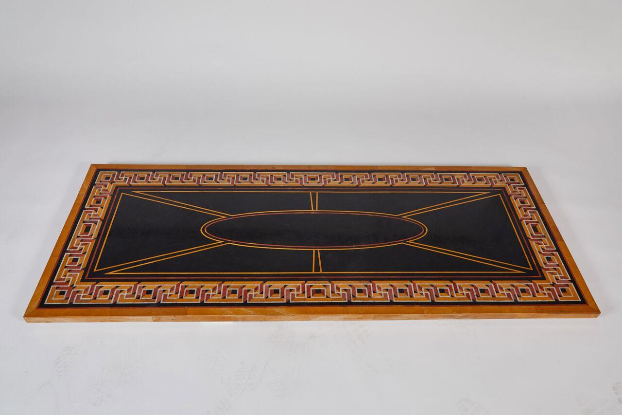 Inlaid Marble Tabletop For Sale 2