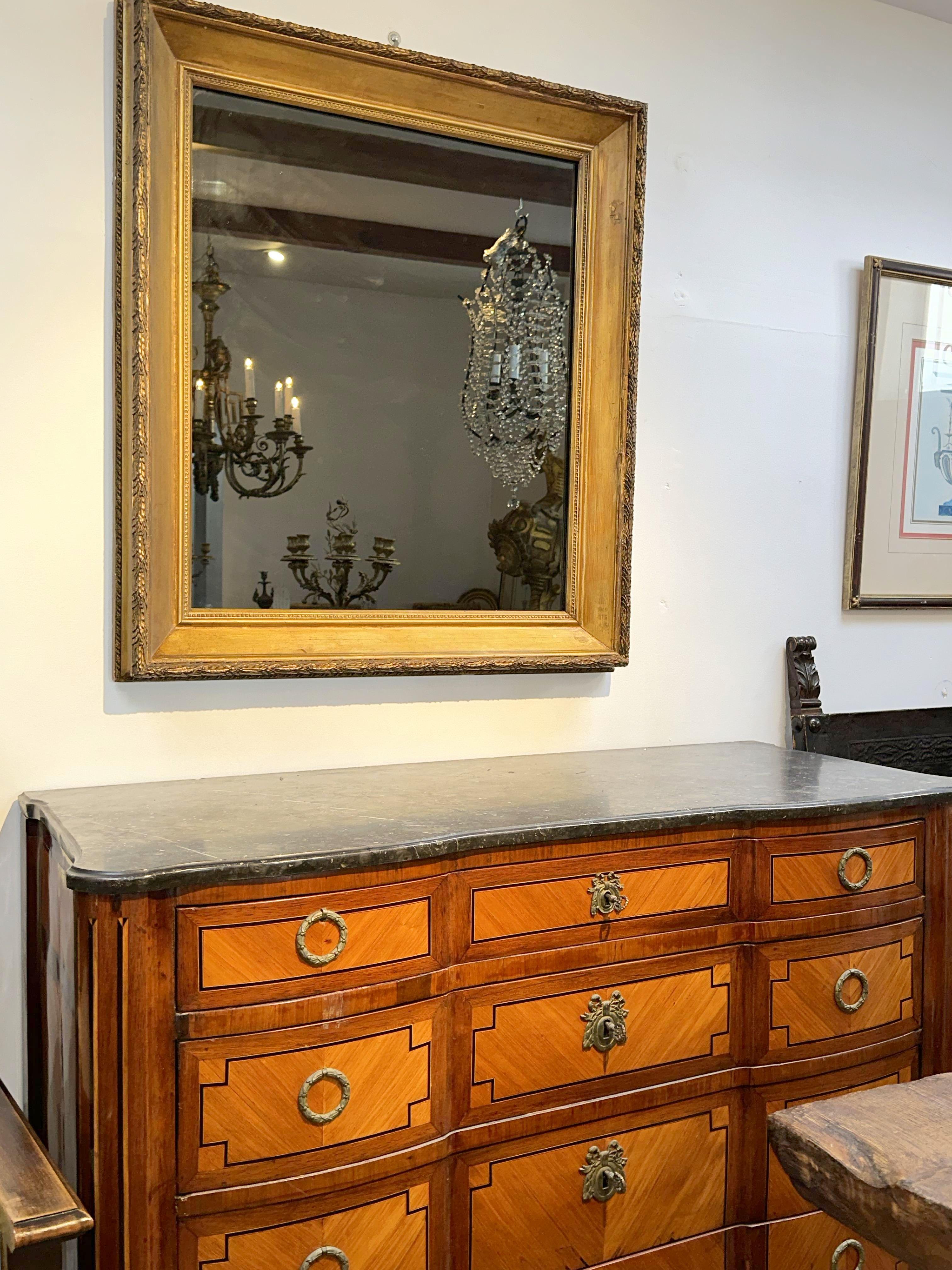 Inlaid Marble-Top Commode, circa 1850 For Sale 4