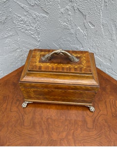 Inlaid Marquetry Wood Box