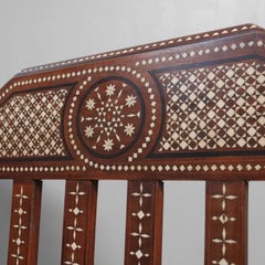 Inlaid Moorish Hoshiarpur Bench