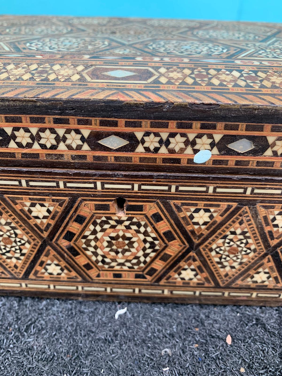 Inlaid Moroccan Box, circa 1890 1