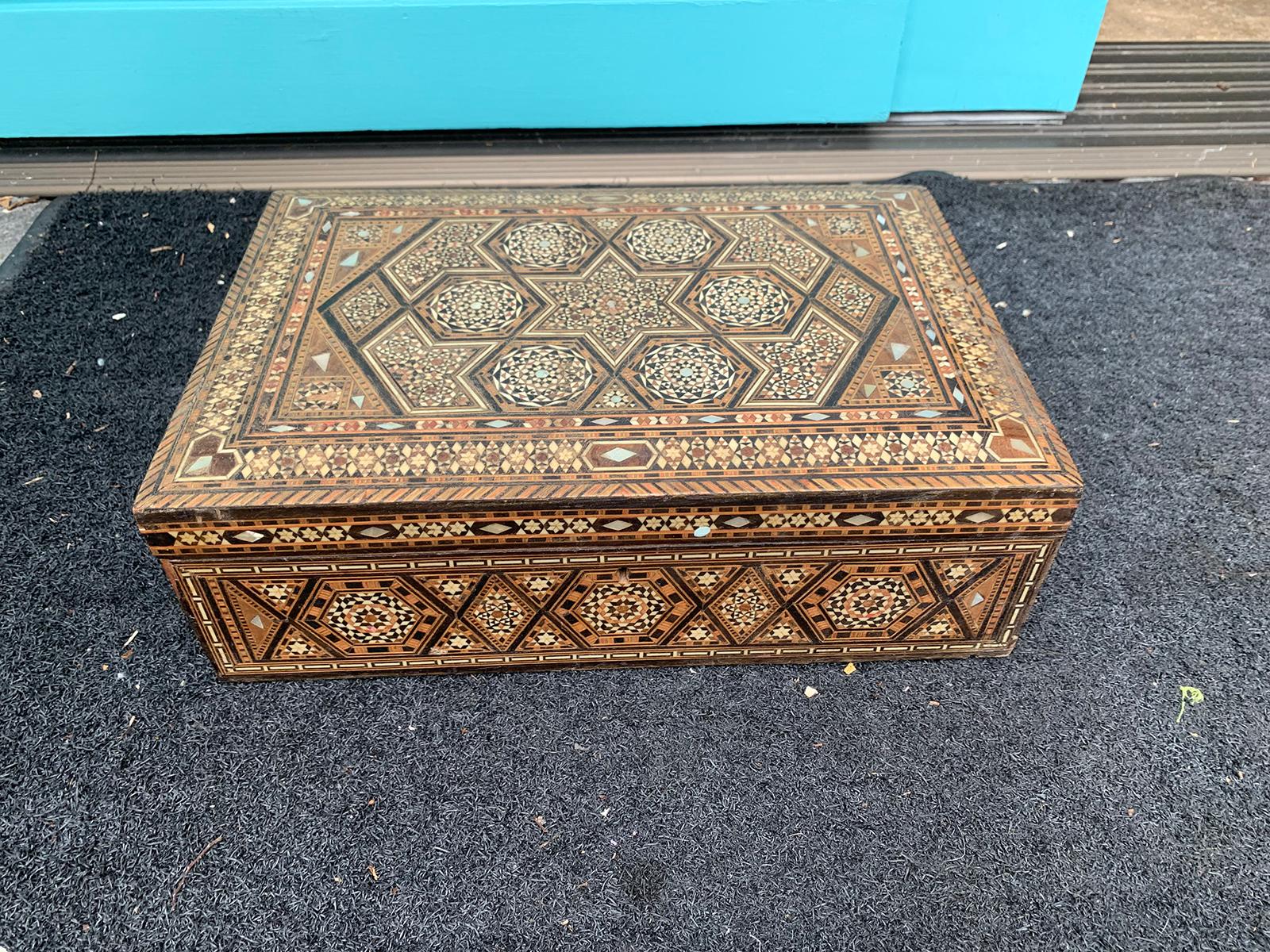 Inlaid Moroccan Box, circa 1890 3