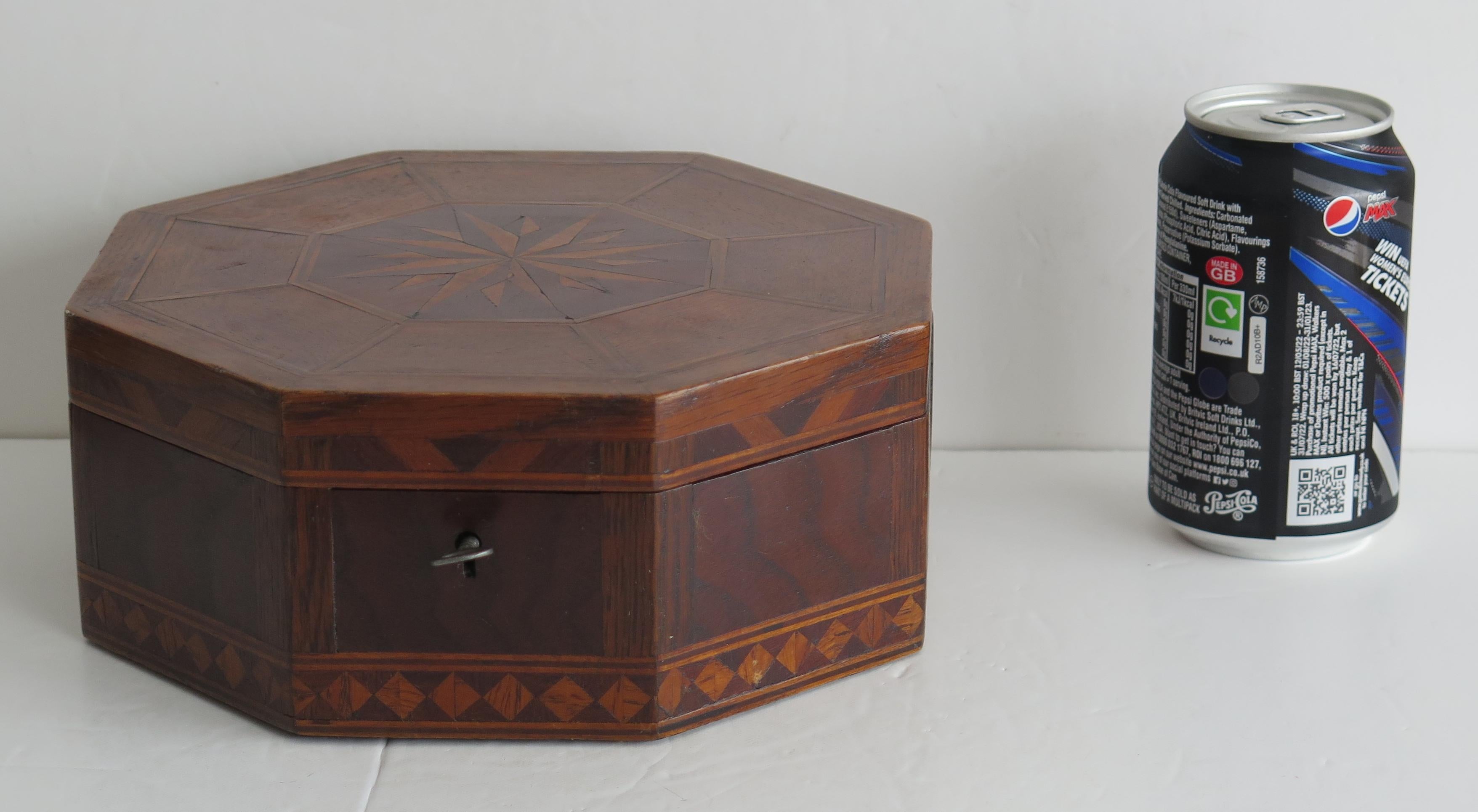 octagon box wood