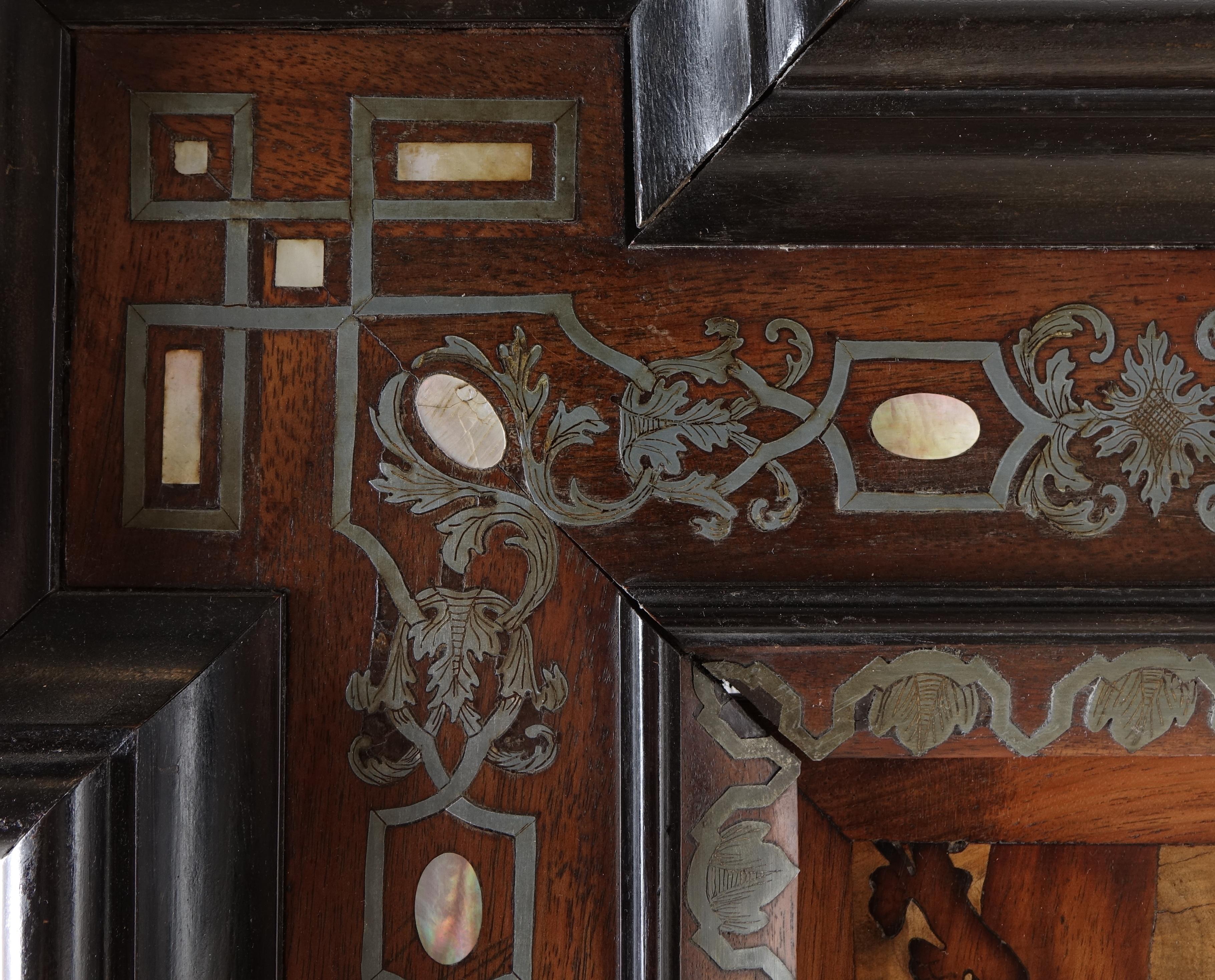 Inlaid Panel Painting, Inlay by Giovanni Maffezzoli, Madonna Di San Girolamo 13