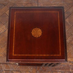 Inlaid Revolving Bookcase