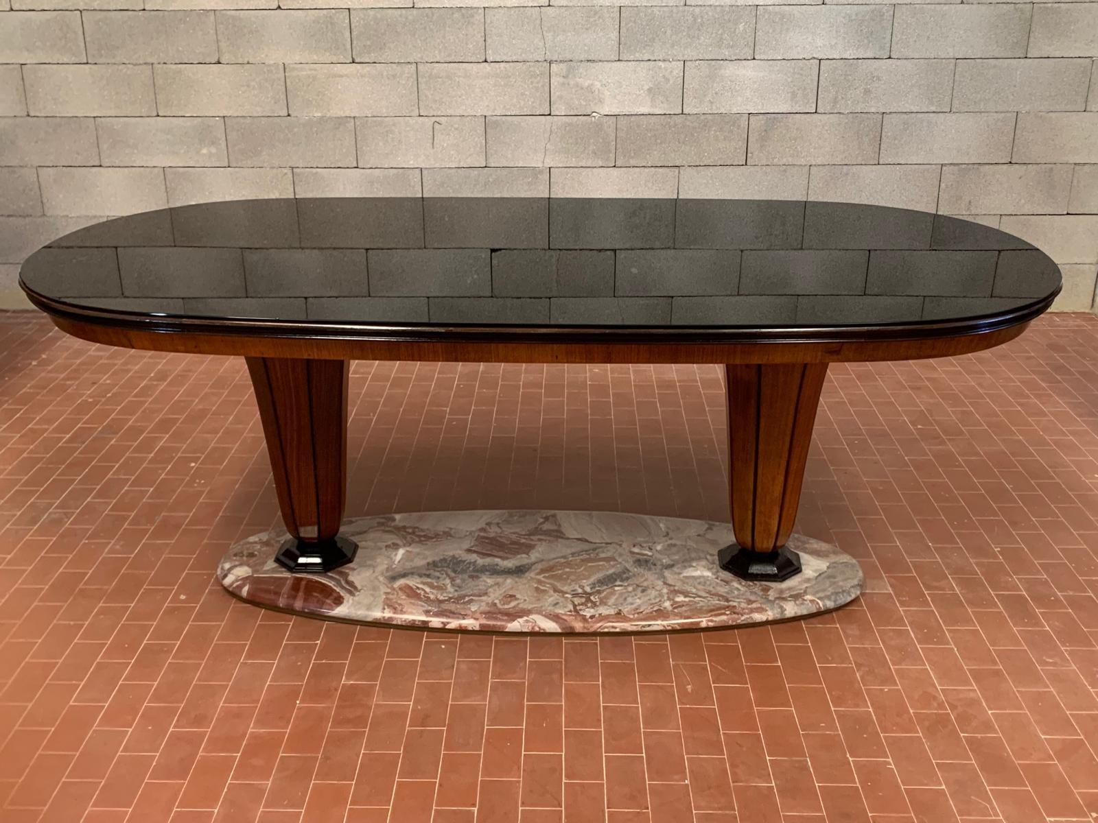 Ensemble de salon en marqueterie par Dassi Mobili Moderni, années 1950, ensemble de 12 pièces en vente 11