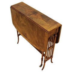 Antique Inlaid Satinwood Sutherland Table