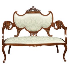 Inlaid Settee