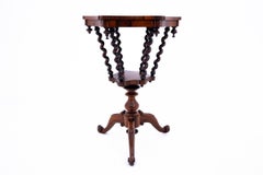 Inlaid table, France, circa 1880.