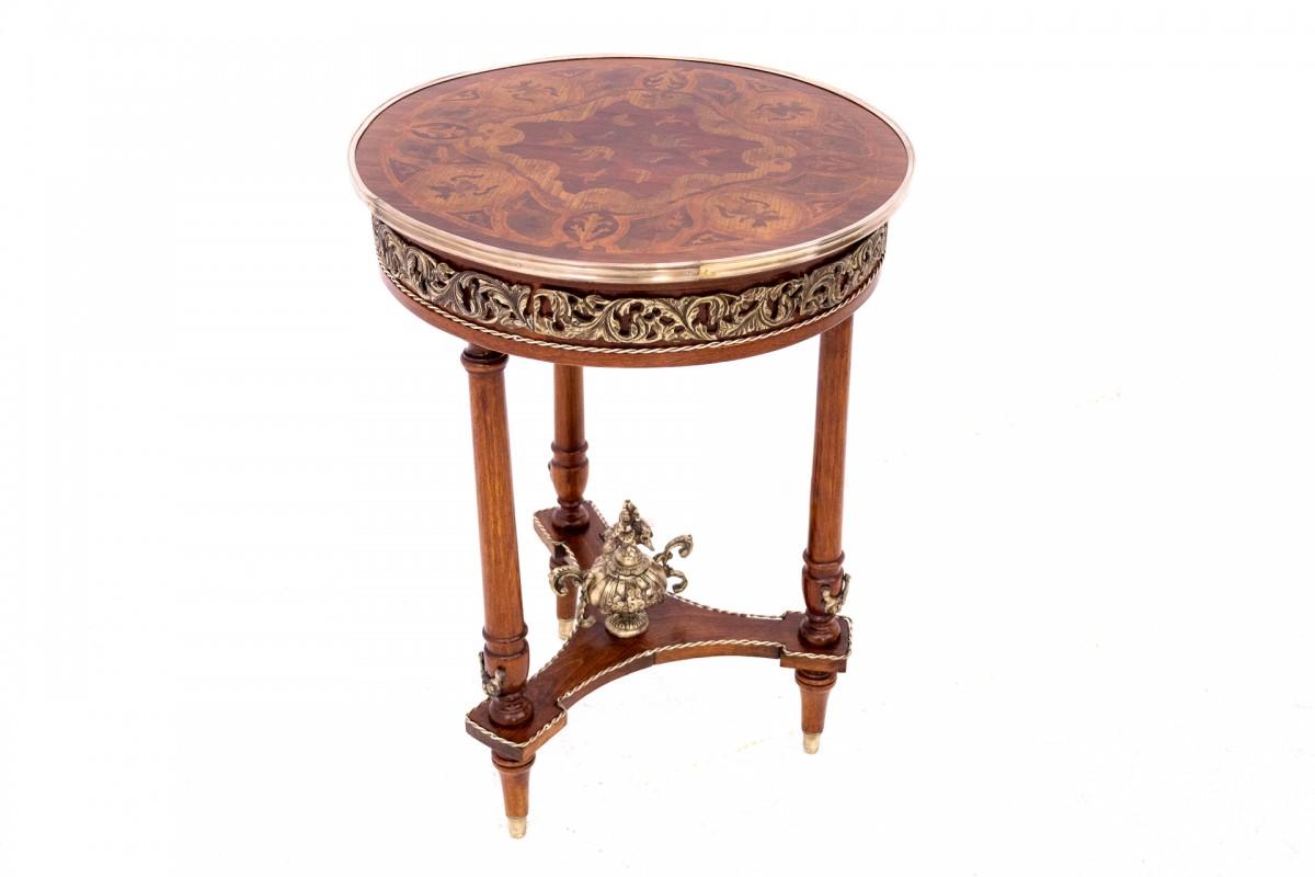 Romantique Table incrustée, France, début du 20e siècle en vente