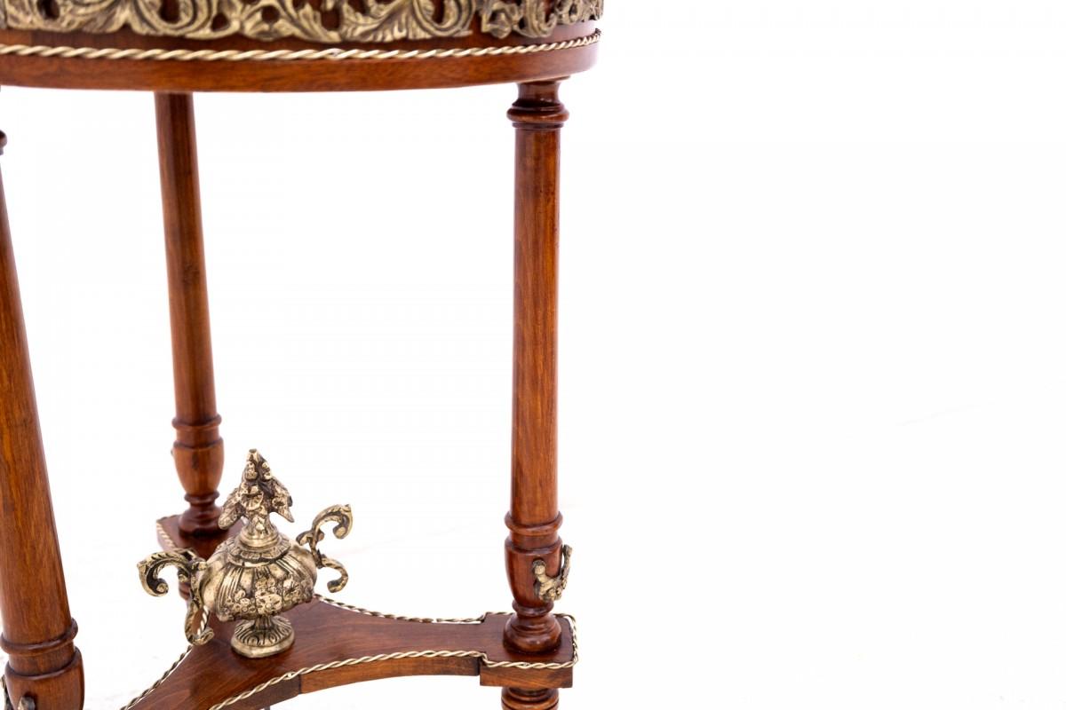 Noyer Table incrustée, France, début du 20e siècle en vente