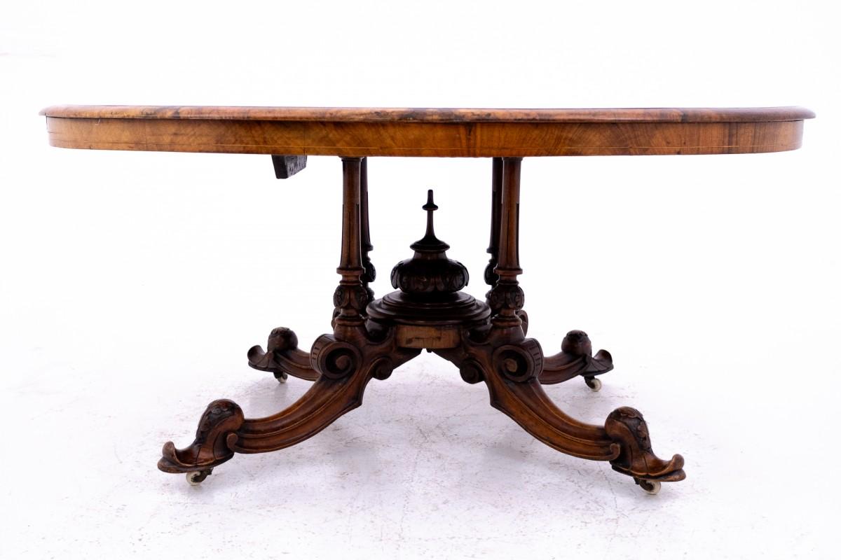 Louis Philippe Inlaid table, Western Europe, late 19th century. For Sale