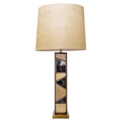 Inlaid Tile Table Lamp