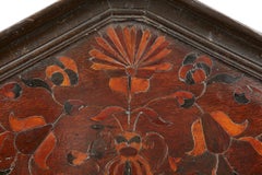 Inlaid Wall/Glass Cupboard, English, Yorkshire, circa 1630-1640