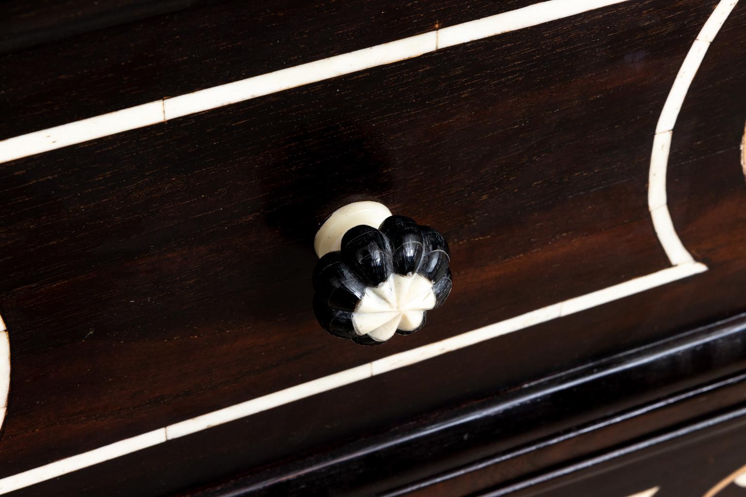 Bone Inlay Chest of Drawers