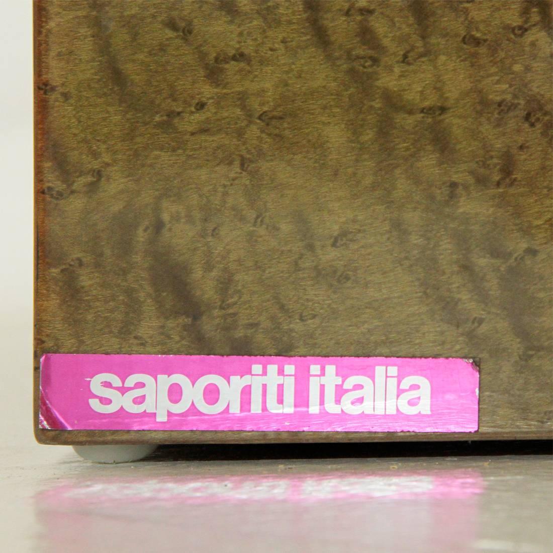 Inlay Extendable Table by Giovanni Offredi for Saporiti, 1980s 3