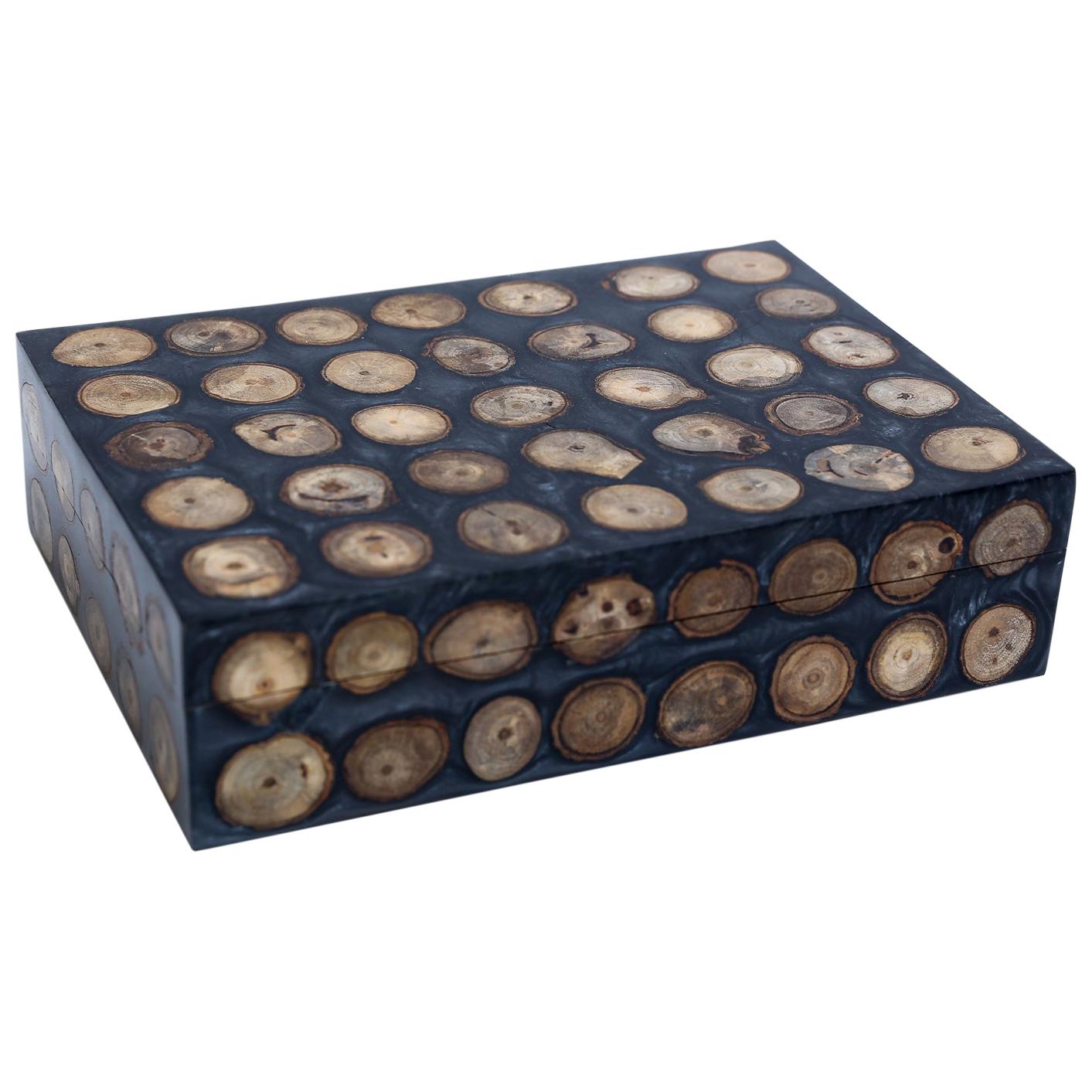 Inlay Wooden Box For Sale